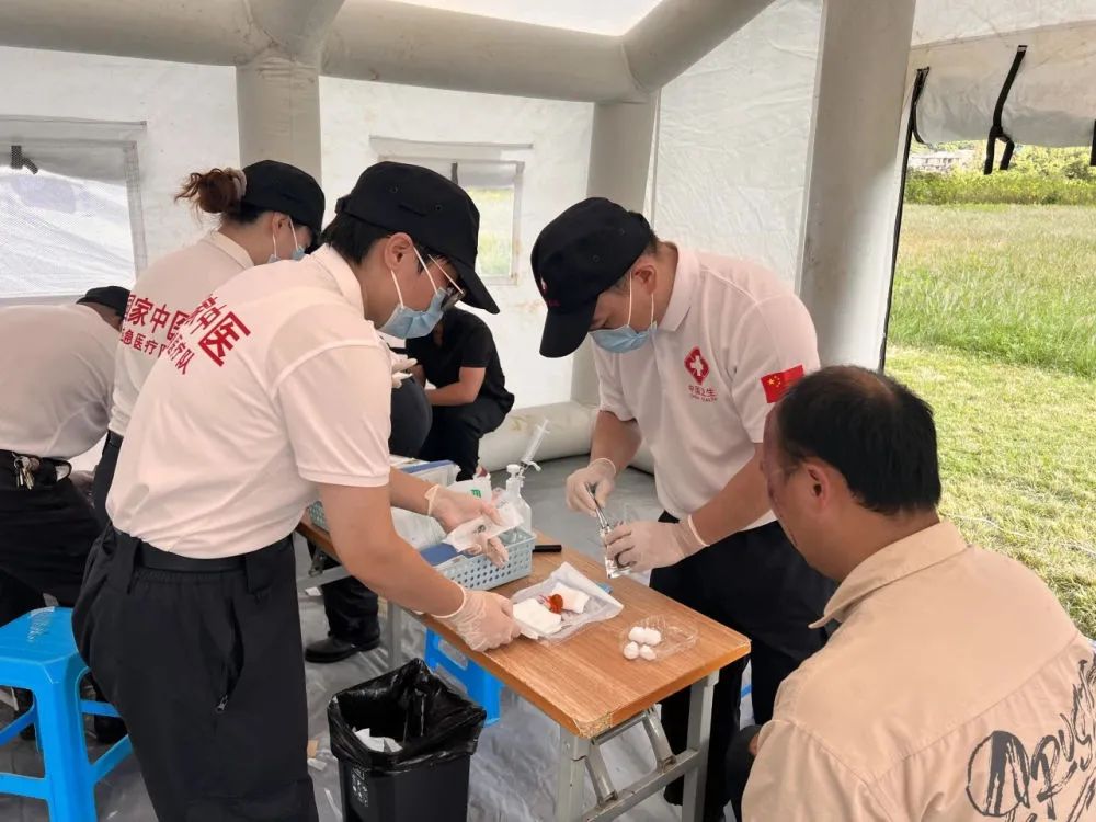 浙江开展国家中医应急医疗队跨区域演练 浙江开展国家中医应急医疗队跨区域演练
