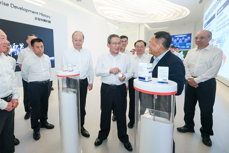李强在北京调研生物医药产业发展时强调 加大高质量科技供给和政策支持 着力推动生物医药产业提质升级