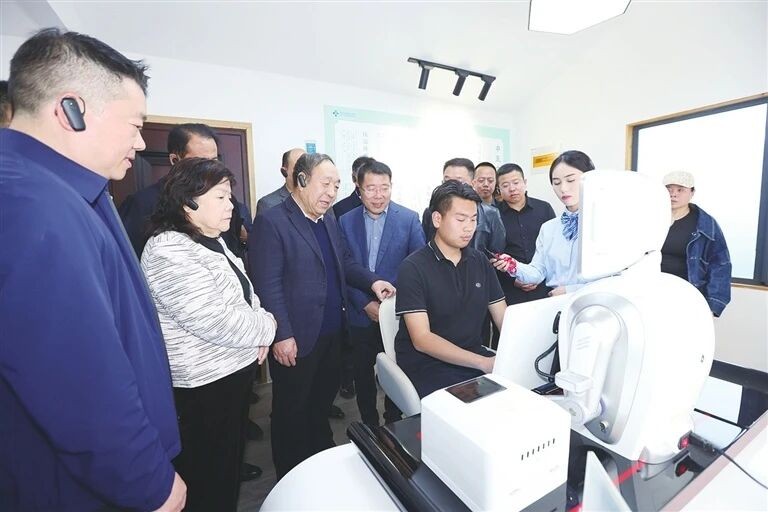 5分钟自助问诊！中医AI门诊在河南郑州市管城中医院建成启用