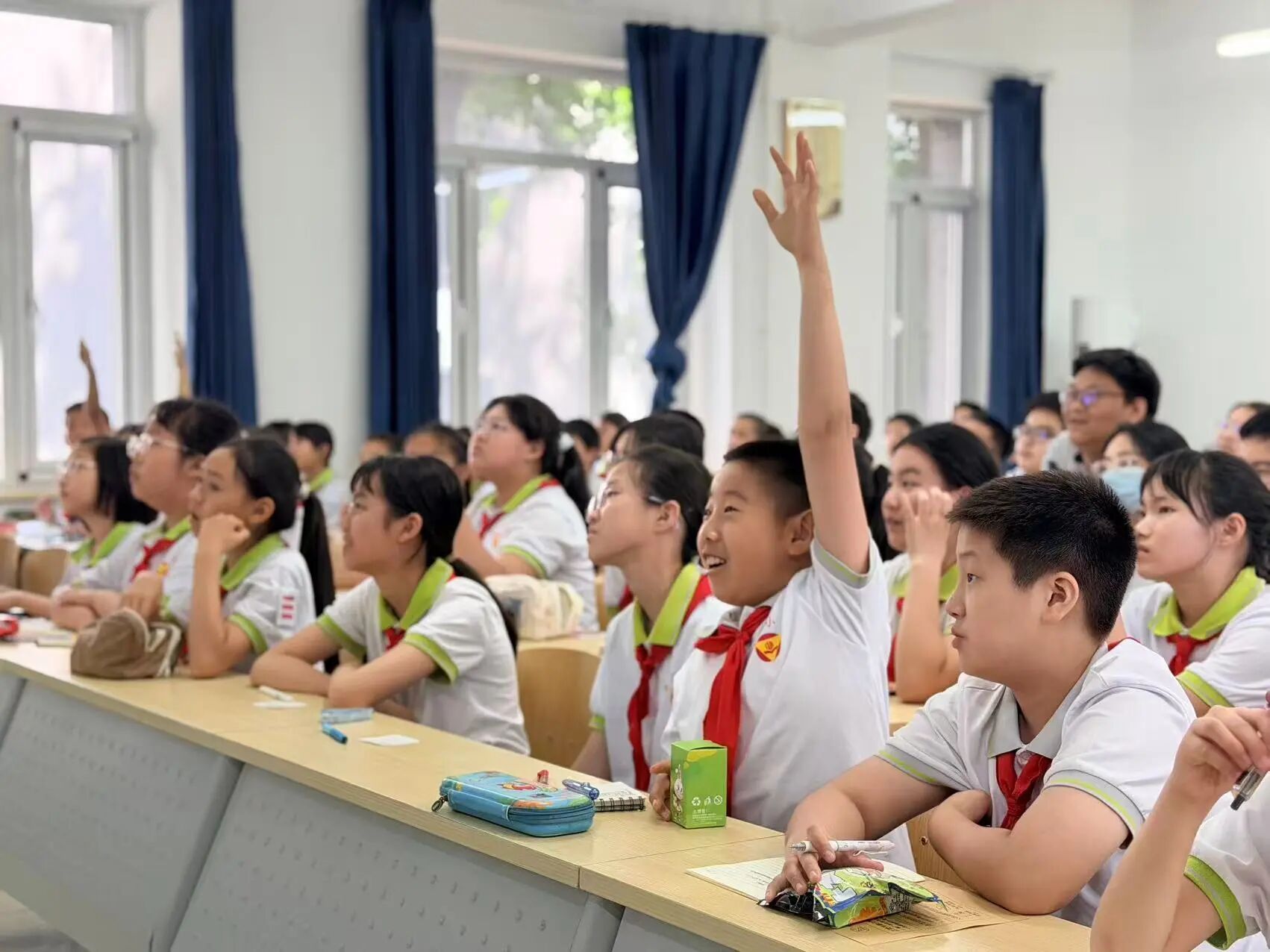 哇！国际博物馆日，北京中医药大学中医药博物馆迎来一群“小客人”