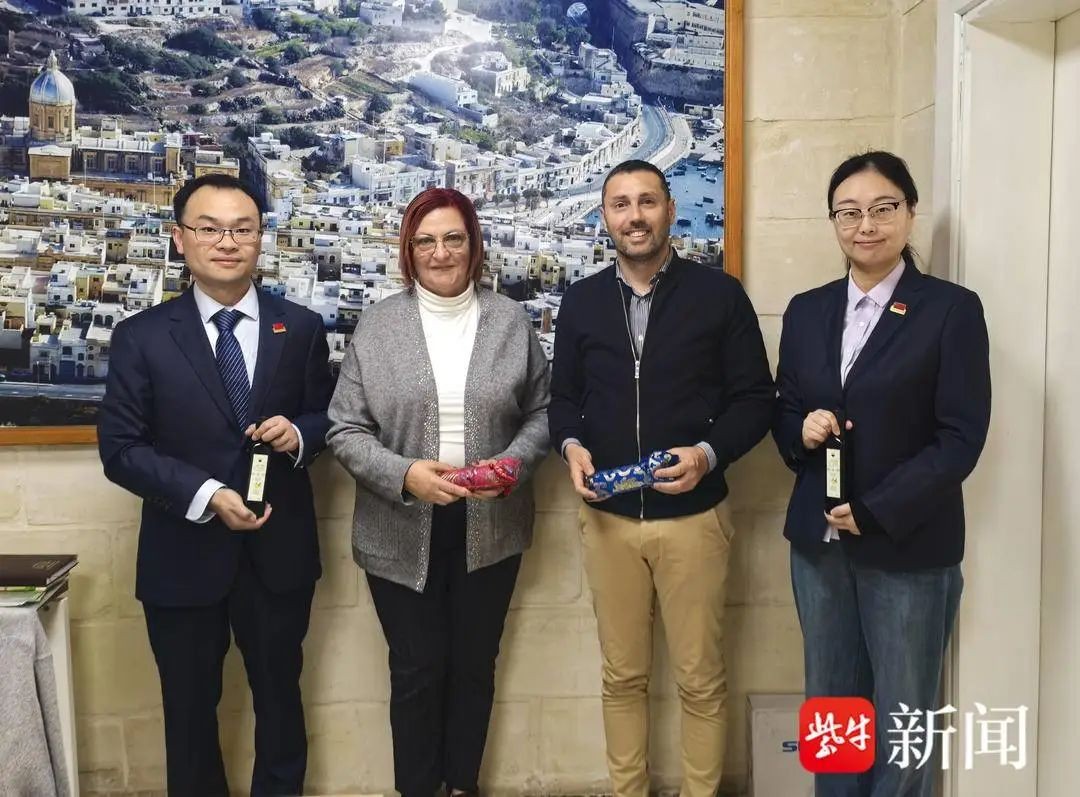 中国援马耳他医疗队与卡尔卡拉市共商中医文化推广，助力中马民心相通